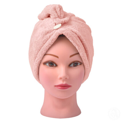 Turban za kosu roze, turban za kosu, dea cosmetics