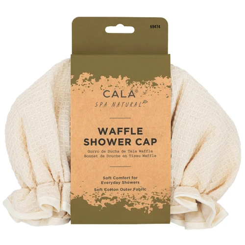 Cala-Product-Waffle-Shower-Cap__18426 Kapa za tuširanje Cala